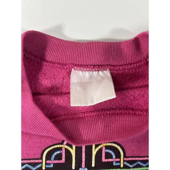 Universal Studios Florida Vintage Pink Sweatshirt - Picture 6 of 9